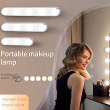 USB Mirror Front Light Led Fill Light Dimmable Bulb Bathroom Light Simple Modern Makeup Mirror Lights
