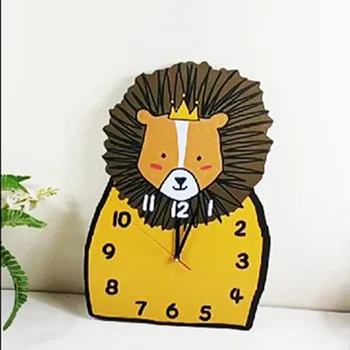 

Europe Lion Wall Clock Mute Cartoon Living Room Bedroom Clocks Cute Pow Patrol Children's Room Reloj De Pared Secret Stash W