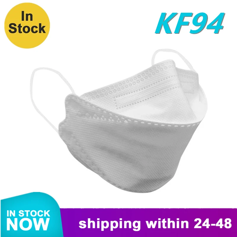 

KF94 Face Mask 94% Filtration 3-Layer Protective N95 KN95 Face Mask Mouth Face Mask Protection Against Droplet Dust