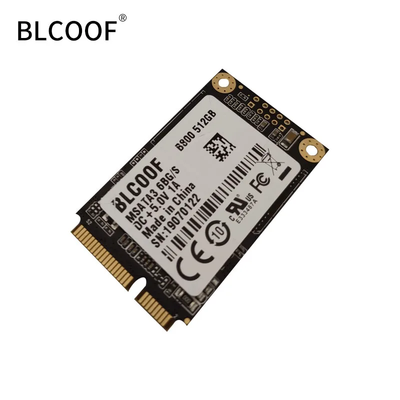  MSATA zu sata SSD 512GB Mini Interne Solid State Drive Festplatte SSD BLCOOF Für Laptop und desktop