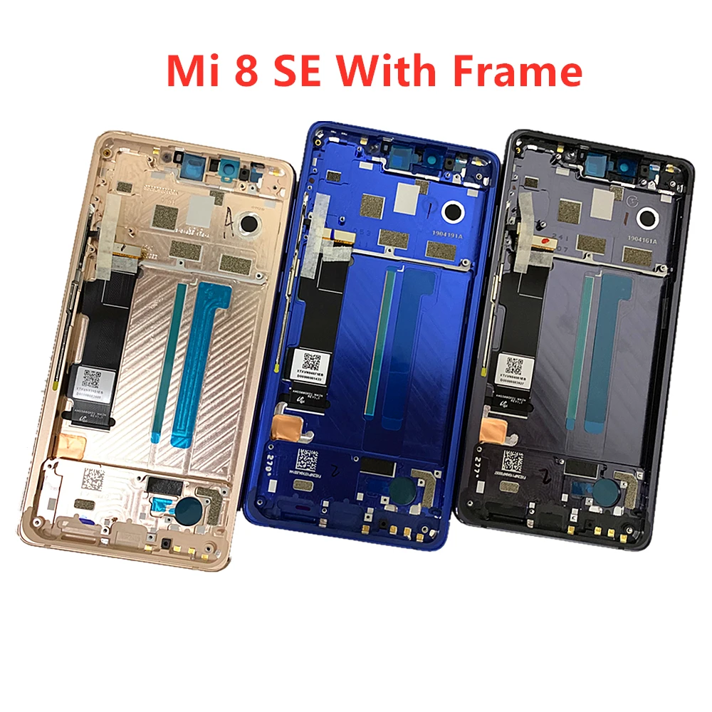 6,2" ЖК-дисплей для Xiaomi Mi 8 Дисплей lcd кодирующий преобразователь сенсорного экрана в сборе запасные части для Xiaomi Mi 8 SE ЖК-дисплей
