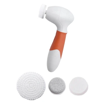 

4-In-1 Facial Cleansing Brush Massager Acne Blackhead Removal Face Care Pore Cleaning Brush Kit Electric Beauty Devices
