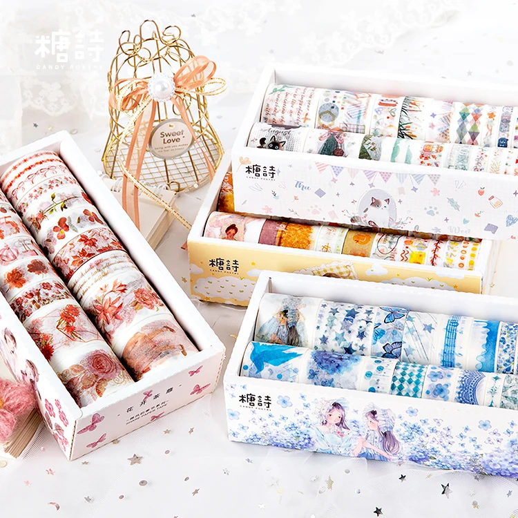 

80PCS/LOT the season of breeze series decorative tape masking tape washi tape