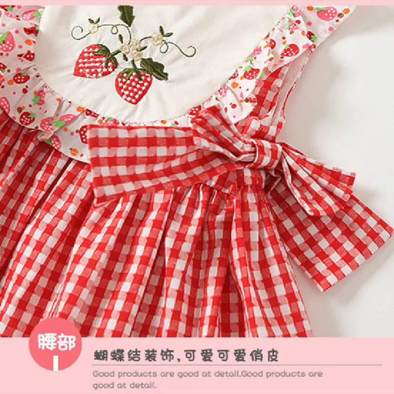 Детское Хлопковое платье пачка с кружевом|Платья| |