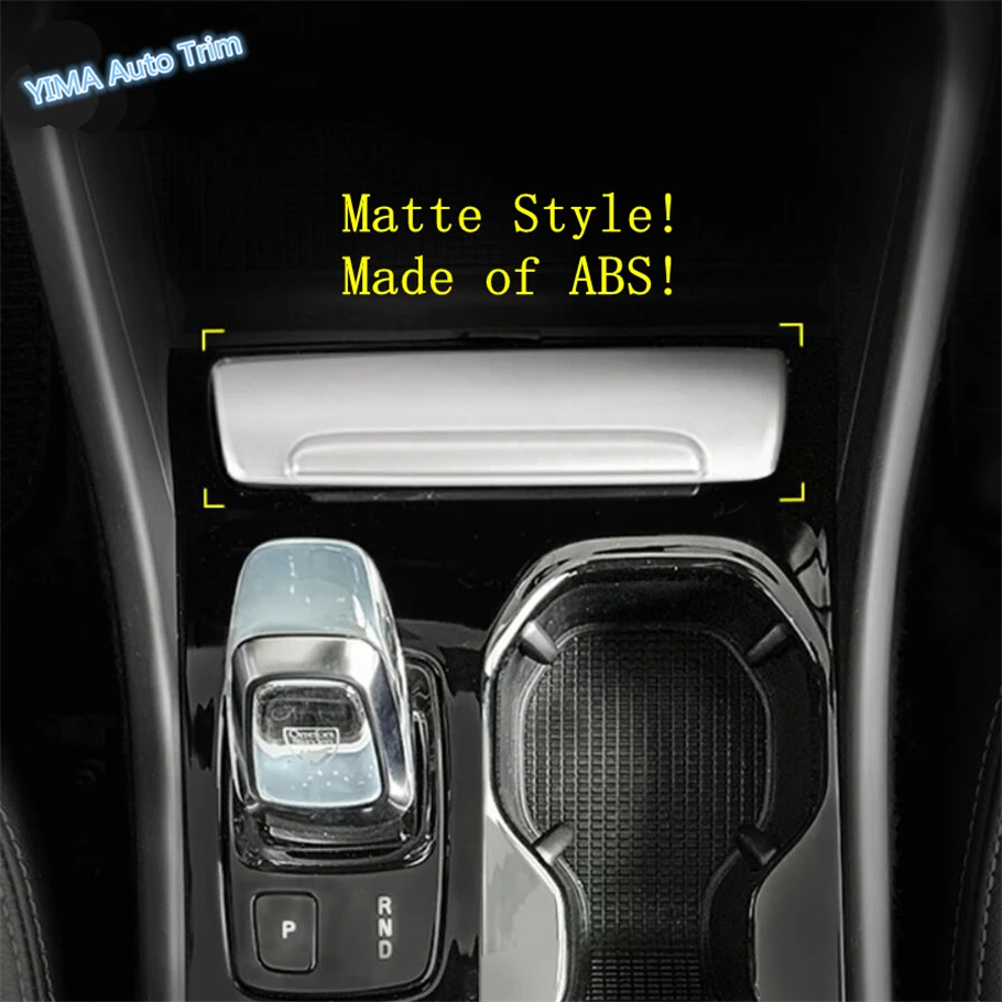 

Lapetus Auto Styling Ashtray Cigarette Case Storage Box Panel Cover Trim Fit For VOLVO XC40 2018 - 2020 / Matte Carbon Fiber ABS