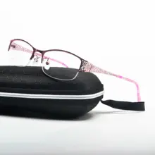 Очки для чтения с анти-синий светильник для женщин и мужчин полуоправы дальнозоркости очки для чтения защита компьютера FML