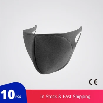 

10 pcs/bag KN95 CE Certification Dust Respirator Mask Pad Against Pollution Breathable Mask Non-woven (not for medical use)