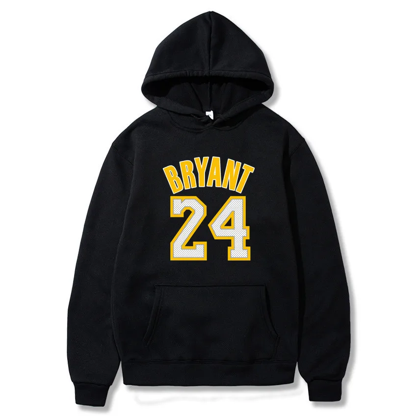 Mens Hoodies L.A Lakers 24 Legend Print Basketball Sports Hooded Round-neck Pullover Sweatshirts Men Clothing Coat Mens Hoodies L.A Lakers 24 Legend Print Basketball Sports Hooded Round-neck Pullover Sweatshirts Men Clothing Coat