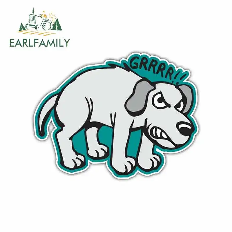 EARLFAMILY 13 см x 10 для очень злых собак домашних животных аниме изящная наклейка