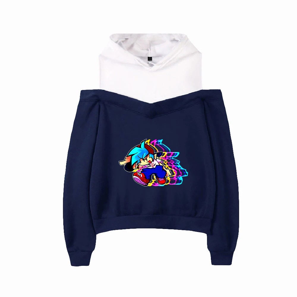 Friday Night Funkin Fashion Four Seasons Sportswear Youthful Vitality Condole Belt Fleece Novelty Hip Hop Punk Streetwear | Мужская
