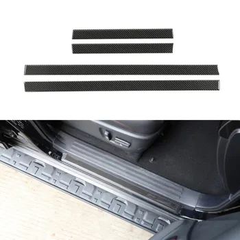 

Welcome Pedal Sticker For Toyota 4Runner 2010 Up Threshold bar Non-slip Decoration Cover Step Guard Scuff Plate Car Accessories