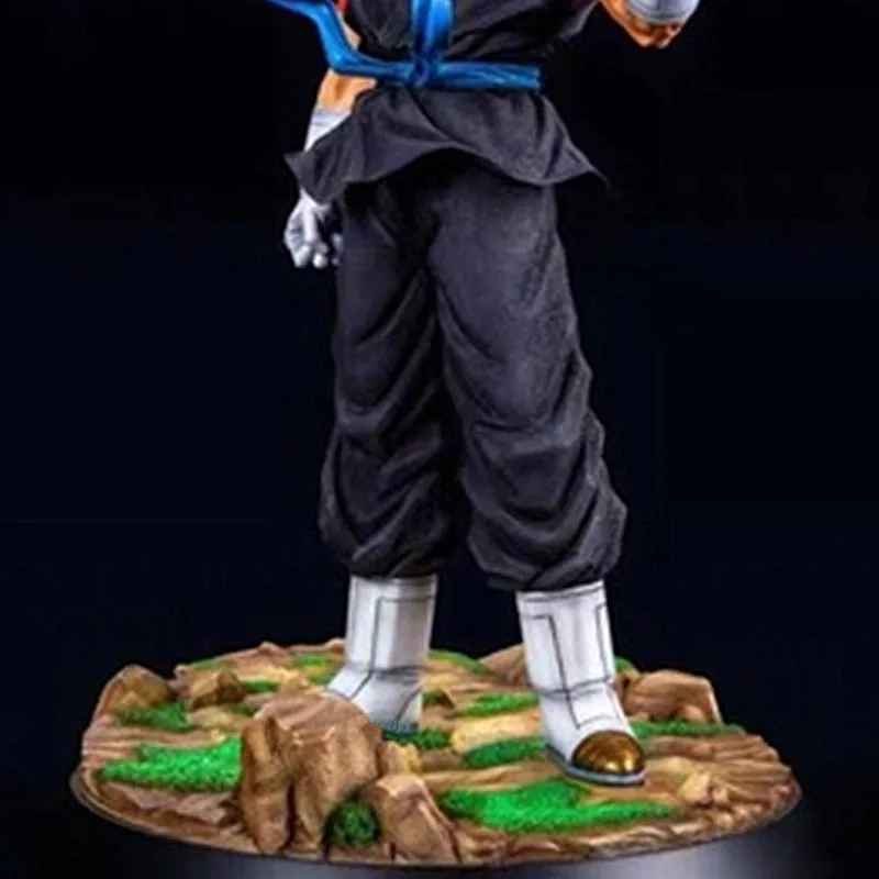 28 см Dragon Ball Z статуя Супер Saiyan бюст черная одежда Vegetto полноразмерный портрет Vegeta GK экшн-модель игрушечная коробка A97