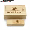 JASTER Custom LOGO Wooden memory Stick usb 2.0 usb flash drive pen drive pendrive 4g 16gb 32gb 64gb U disk wedding gift business ► Photo 2/6