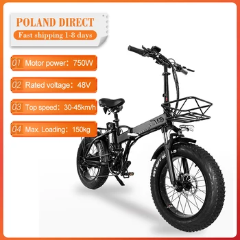 

[EU Direct] CMACEWHEEL GW20 48V 15Ah 750W Folding Electric Bike 20 Inch 30-45 km/h Top Speed 80-1100KM Mileage Disc Brake E-Bike