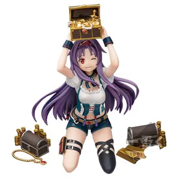 

5" SAO Anime Sexy Figures Sword Art Online Konno Yuuki Mother.s Rosario Original Version PVC Action Figure Toy BOX 14CM X1411