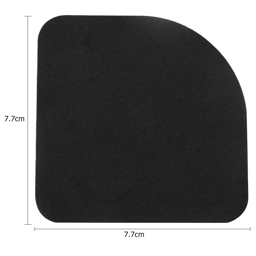 4pcs/set Square Refrigerator Mute Shock Mat Washing Machine Anti Vibration Pad Reduces Noise and Vibration Furniture Hardware