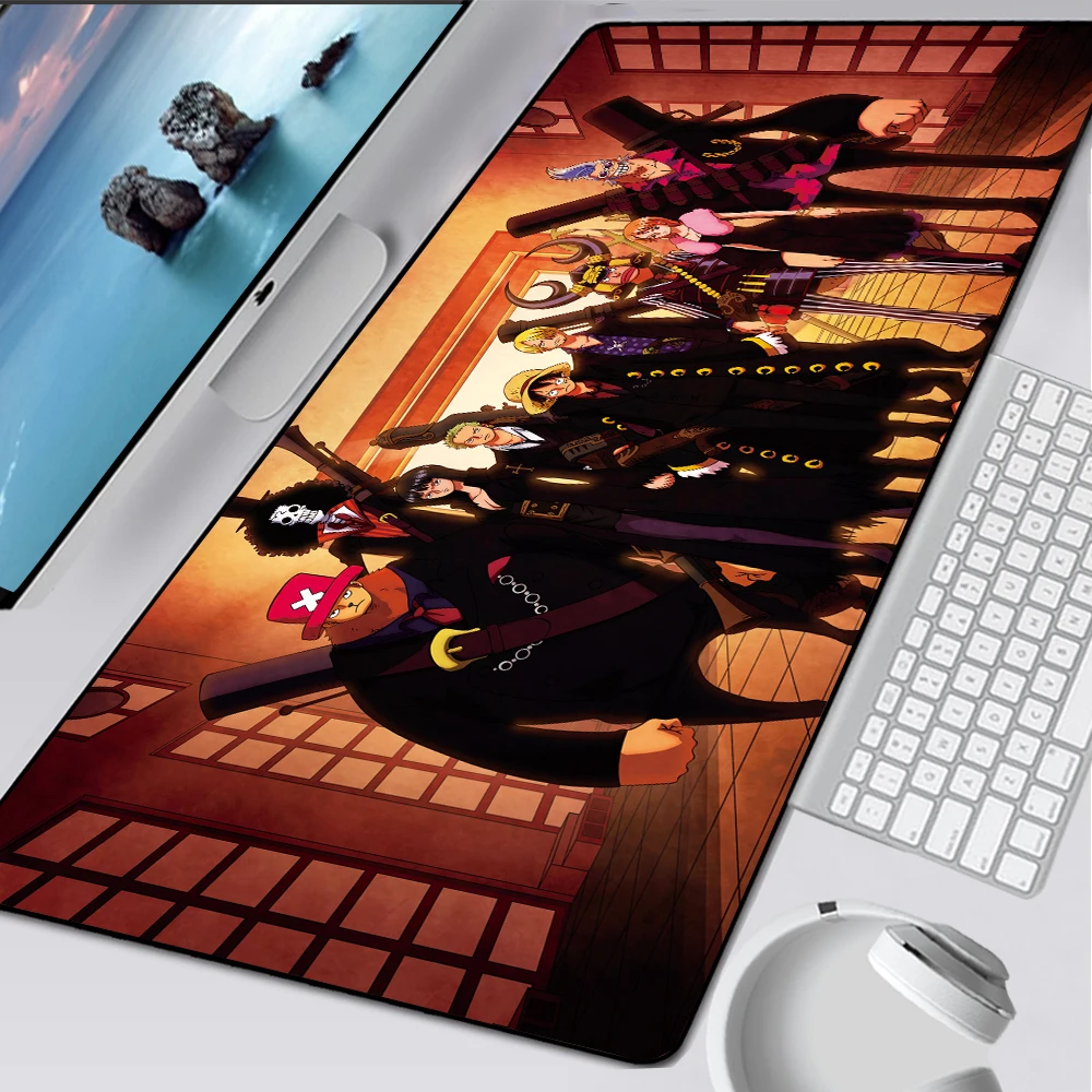 

Rubber Mouse Pad 800x300mm Large Computer Gamer Locking Edge Mousepad Washable Office Soft Play Mats XXL Anti-slip Keyboard Pad