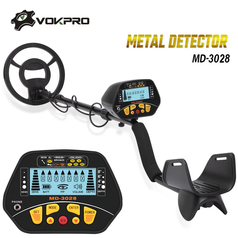

MD-3028 Metal Detector Underground Gold Detector Metal High Sensitivity Treasure Hunter Pinpointing Gold Hunter Detector Finder