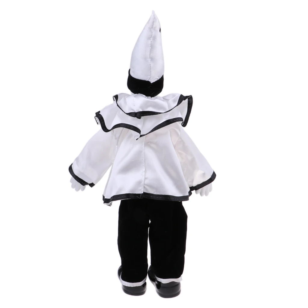 38cm Porcelain Dolls Clown For Kids Birthday Gifts Toy Home Table Decoration Kids Toy Gifts #4