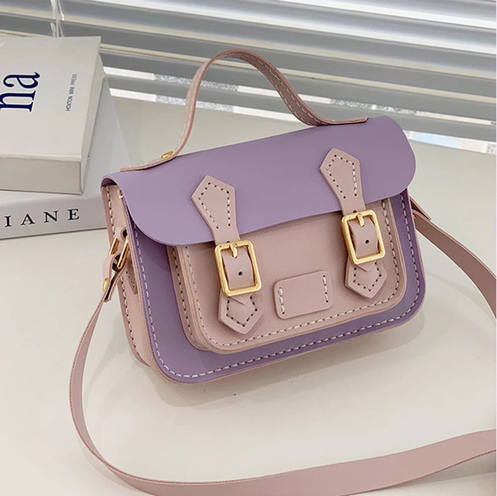 DIY Cambridge Bag Making Material Set PU Leather Handmade Satchel Backpack Handbag Shoulder Bags Crossbody Sewing Accessories