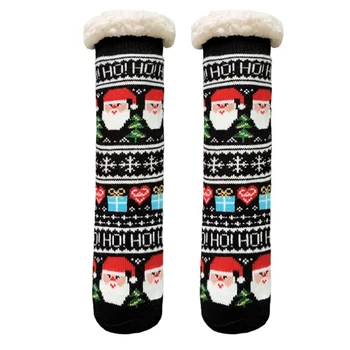 

Christmas Socks Female Autumn And Winter Tube Floor Socks Ladies Christmas Gifts Warm Fashion Winter Cute Ladies Socks
