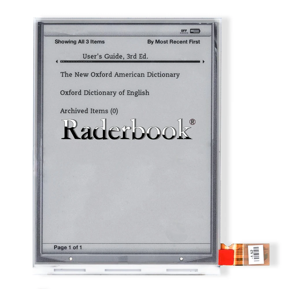 

ЖК-дисплей для Kiano Booky Light KBL 101733