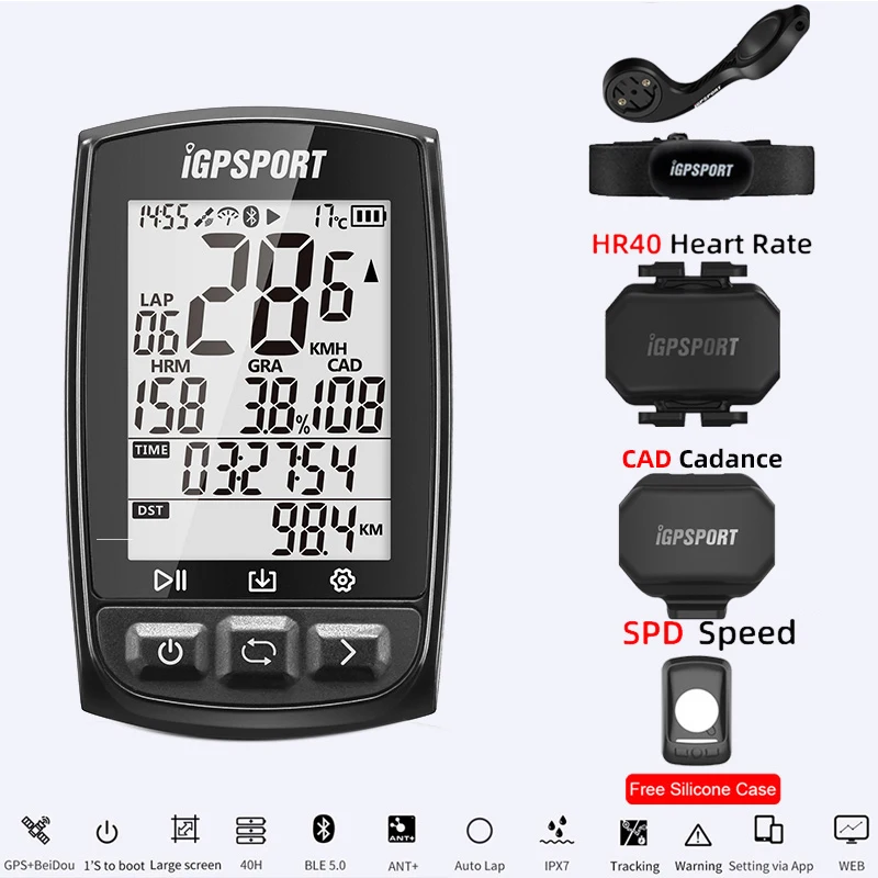 IGPSPORT GPS IGS50E Bike Cycling Computer Bicycle Stopwatch Speed Cadence Sensor IGPSPORT GPS IGS50E Bike Cycling Computer Bicycle Stopwatch Speed Cadence Sensor