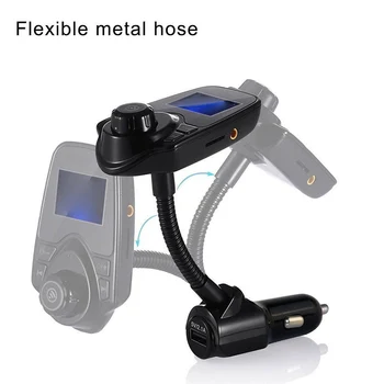 

Charger Bluetooth Transmitter Display FM Accessories MP3/WMA Car Hands-Free
