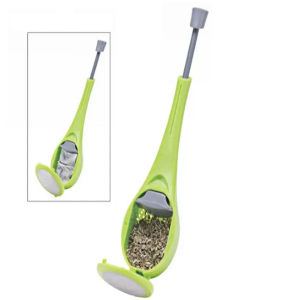 

Tea Infuser Tea Strainer Built-in Plunger Tea Filter Healthy Intense Reusable Gadget Press Plastic Tea Bag Steep Stir Press 1pcs