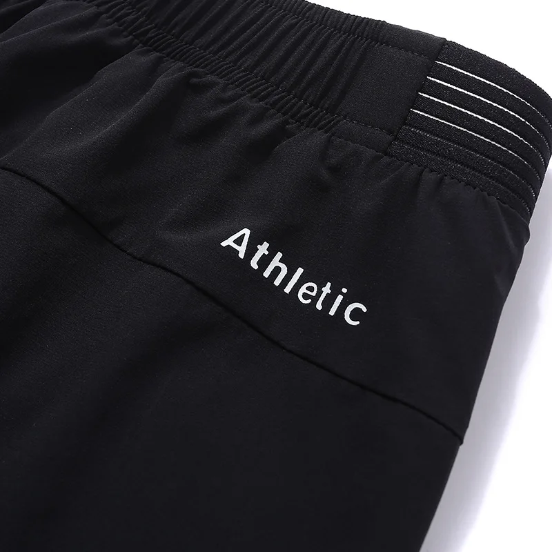 

2019 Spring And Summer New Style Couples Knitted Sports Ripped Trousers Elasticity Comfortable Elastic Band Waist Casual Pants