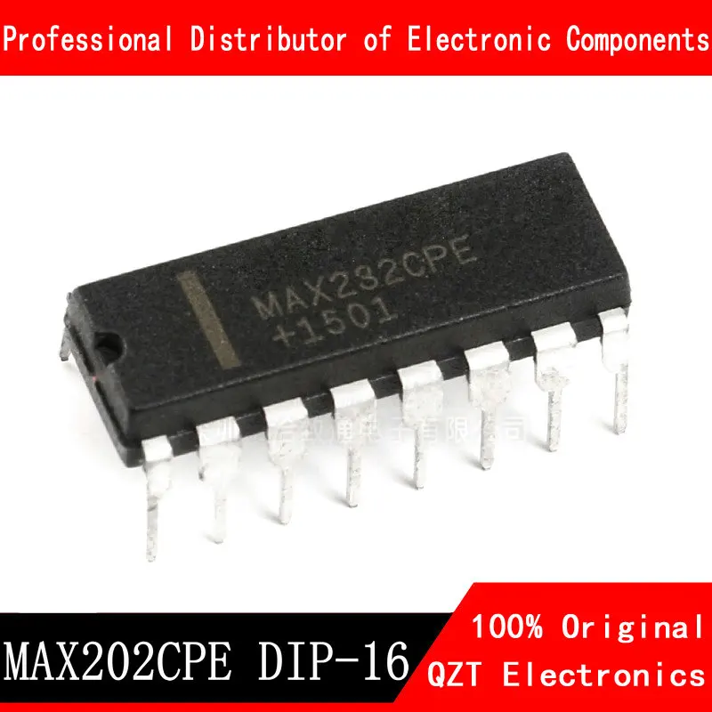 10pcs/lot MAX202CPE MAX202EPE MAX202 DIP-16 new original In Stock