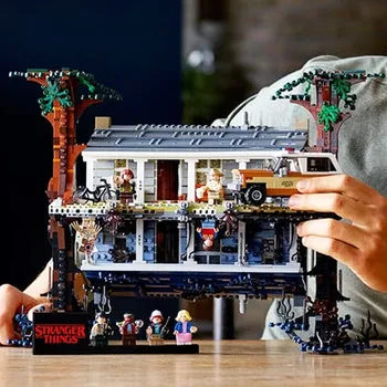 

In Stock Stranger Things The Upside Down 25010 Building Blocks Bricks Kids Toys 2287Pcs Christmas Gift Compatible Movie