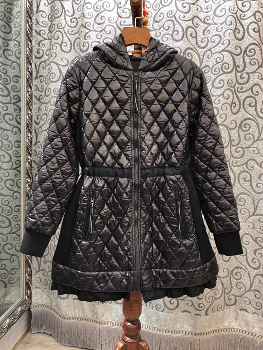 Ранняя осень, новинка, женская короткая шапка с l-образным вырезом и шнуровкой, украшение в холодную сетку, длинный рукав, приталенное пальто 1010