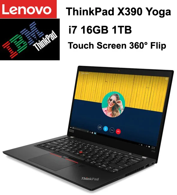 Высококлассный Ноутбук lenovo Elite 2 в 1 ноутбук ThinkPad X390 Yoga с 13 3 дюймовым сенсорным FHD