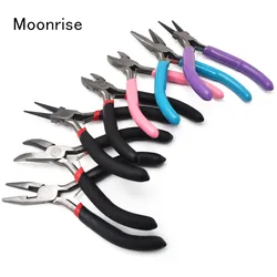 Jewelry Pliers Tools & Equipment Kit Long Needle Round Nose Cutting Wire Pliers For Jewelry Making Handmade Accessories HK043