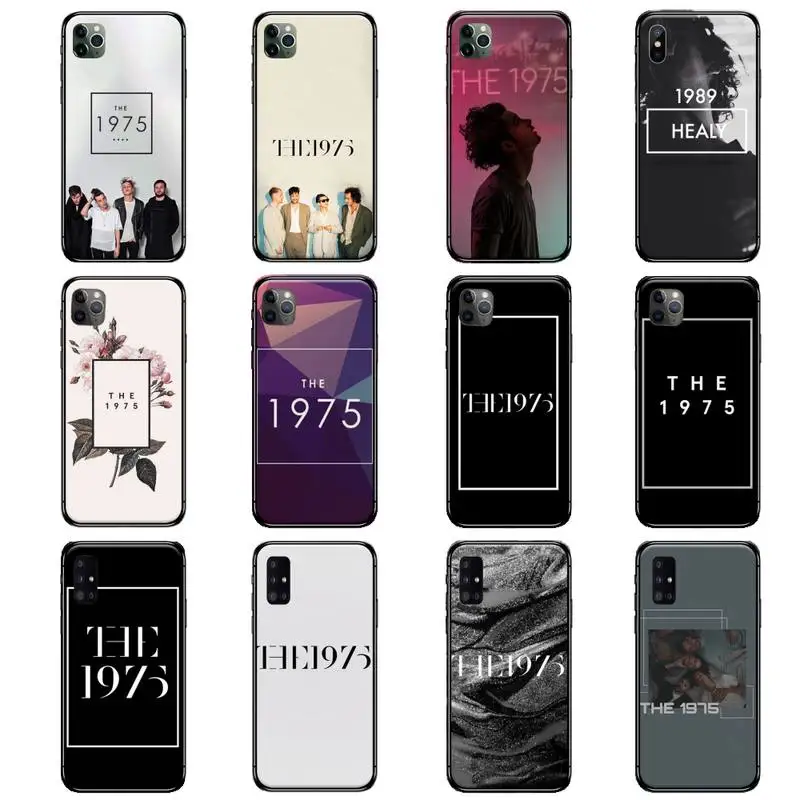 

Rock Band The 1975 Phone Case for iPhone 11 12 pro XS MAX 8 7 6 6S Plus X 2020 XR mini