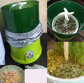 

DIY Bean Sprouts Maker 3 Layers Thermostat Green Seed Vegetable Growing Germinator Automatic Bean Sprout Seedling Machine