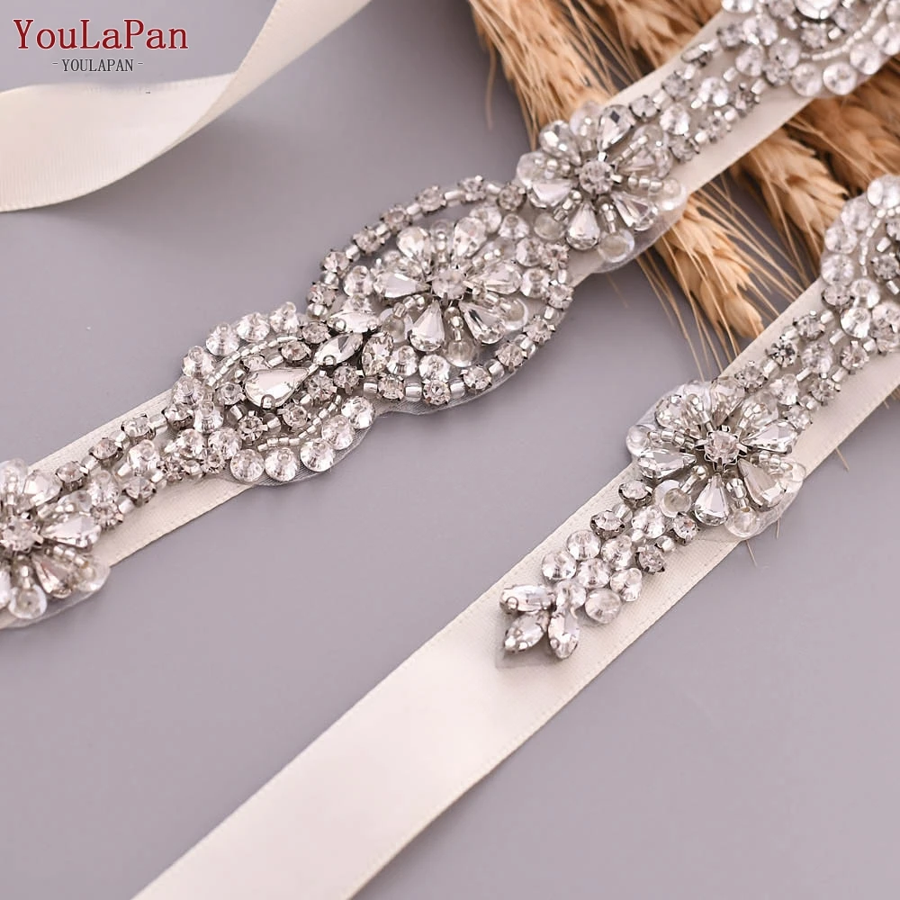 YouLaPan S396 стразы, аксессуары, платье, Цветочные Стразы, пояс, пояс с драгоценными камнями, свадебное платье, аксессуары, платье для выпускного вечера, пояс для девочки