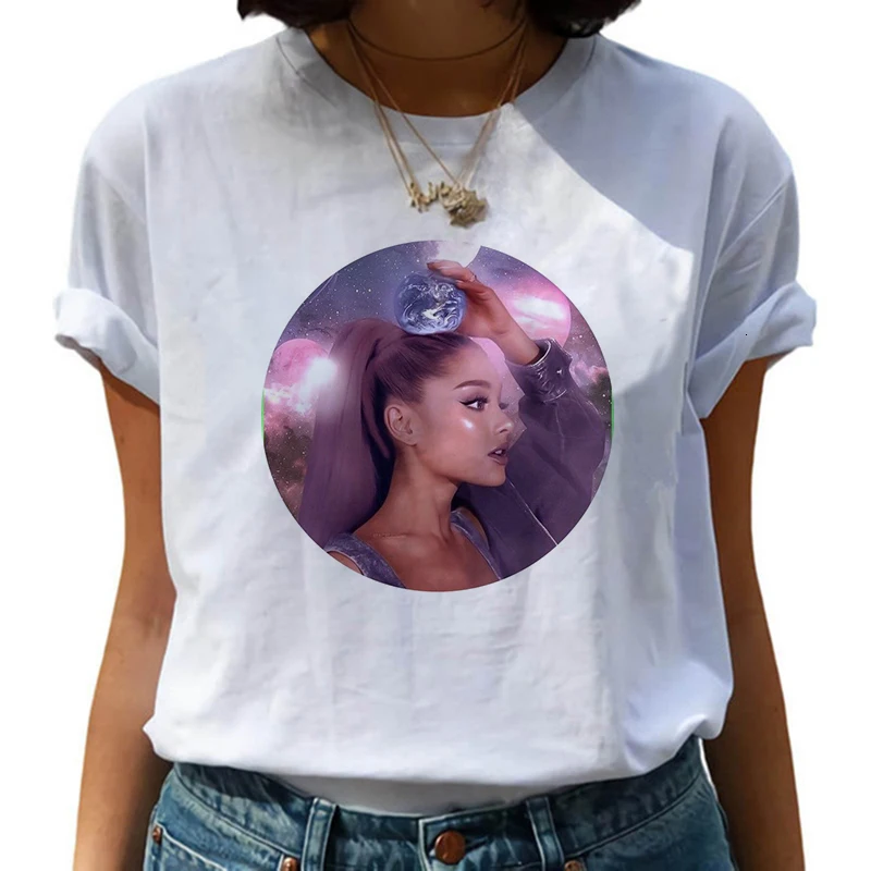 Ariana Grande Thank You, next Harajuku футболка женская Ullzang 7 колец 90s футболка Эстетическая хип-хоп футболка модные футболки женские