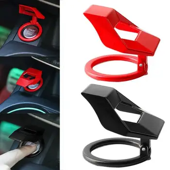 

Universal Engine Start Stop Button Cover One-click Start Stop Decoration Sticker Start Stop Engine Push Button Protective Cover