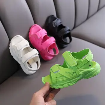 

ZK13-2 Summer Lightweight Sandals Kids Sports Sandals Soft Comfortable Children Beach Shoes Hot Sale