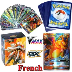 Carte Pokemon GX VMAX MEGA EX, carte brillante, jeu de Collection holographique, carte de Trading, nouvelle Version française, jouets pour enfants, cadeaux 