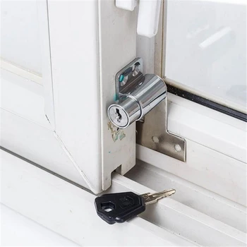 

Hot Sale High Quality Move Window Child Safety Lock Sliding Window Lock Security Sliding Sash Stopper Ventana De Bloqueo