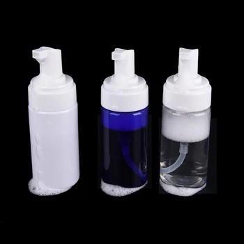 

1PC Foam Spray Bottle Foaming Bottle Plastic Foam Bottle Soap Hand Wash Dispenser Bottle Transparent Tricolor Bottling Bottle