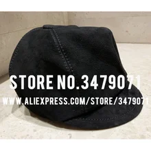 Одноцветная Женская качественная элегантная повседневная шапка из овчины, зимняя шапка для волос