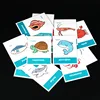 13Pcs Russian Sea Animals Educativos Prepositions Learn English Puzzles Montessori Cognitive Card Puzzle Toys for Children Gifts 4