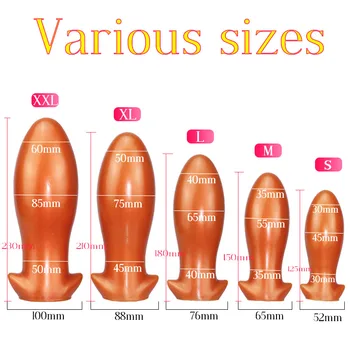 Big Dildo for Anal Plug Bear Bottle Silicone Butt Plugs Soft But plug Prostate Massager Vagina Dilator erotic Sex Toys for Adult 4