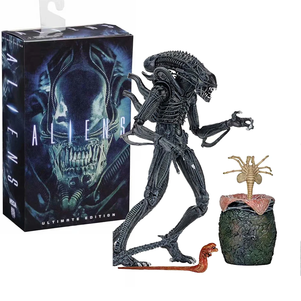 NECA figura de Alien 1979 Ultimate, gran Chap, Alien, huevo de 40