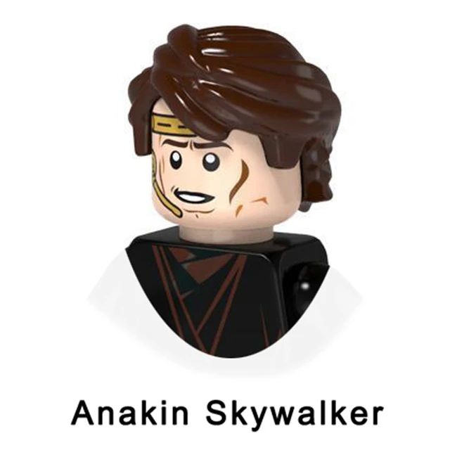 DISNEY Clone Trooper Building Blocks LUKE Skywalker Mandalorians Boba Fett Palpatine Yoda R2D2 C-3PO Star Bricks Figure Wars Toy E-PG652