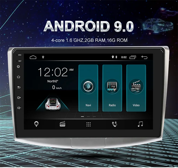 Sale EBILAEN Car Radio Multimedia Player For VW Volkswagen Passat B7 B6/Magotan 2Din Android 9.0  Autoradio GPS Navigation DVR Camera 6